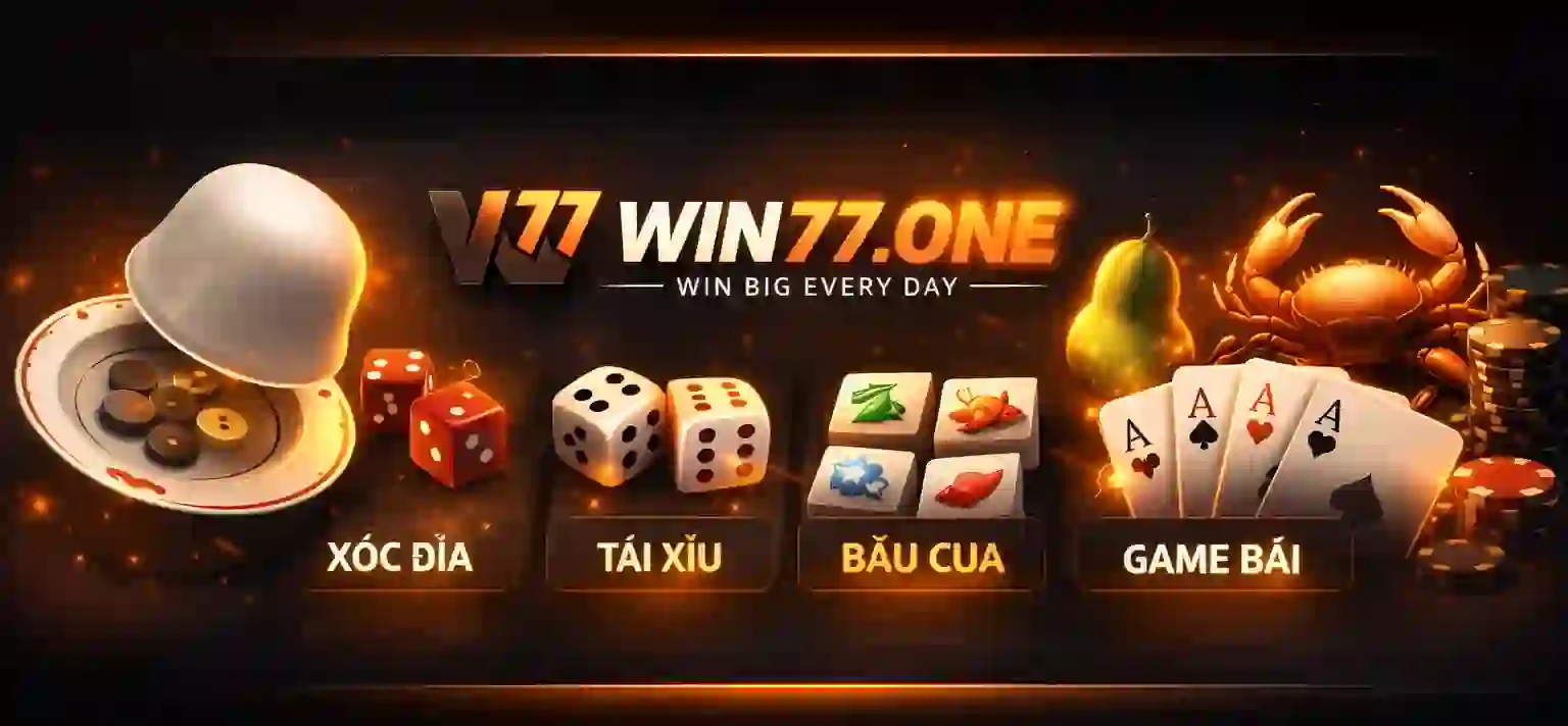 Banner Win77 game